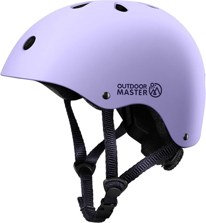 Kids Skateboard Cycling Helmet-Certified Adjustable Multi-Sports Helmet with Removable Liners for Skateboarding Skating Scooter